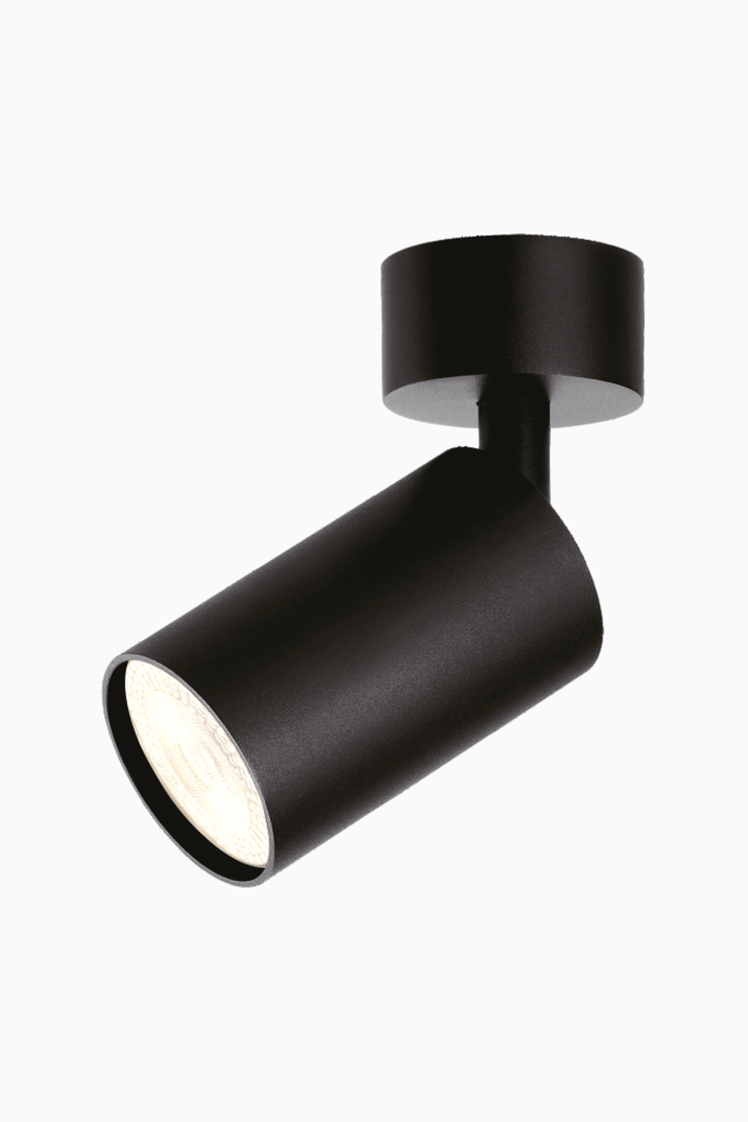 Proyector MOON Superficie GU-10 Negro