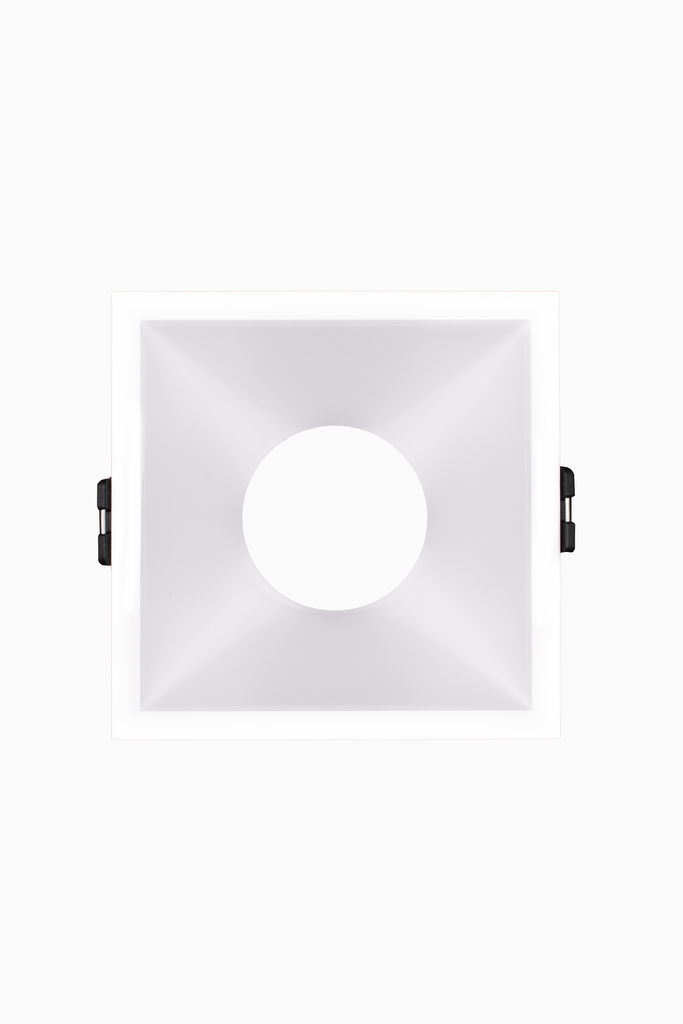 Aro CORAL Cuad. Emp. Para GU-10 Blanco