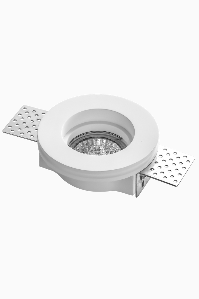 EMPOTRABLE LEK ESCAYOLA REDONDO. Ø100mm GU10 BLANCO