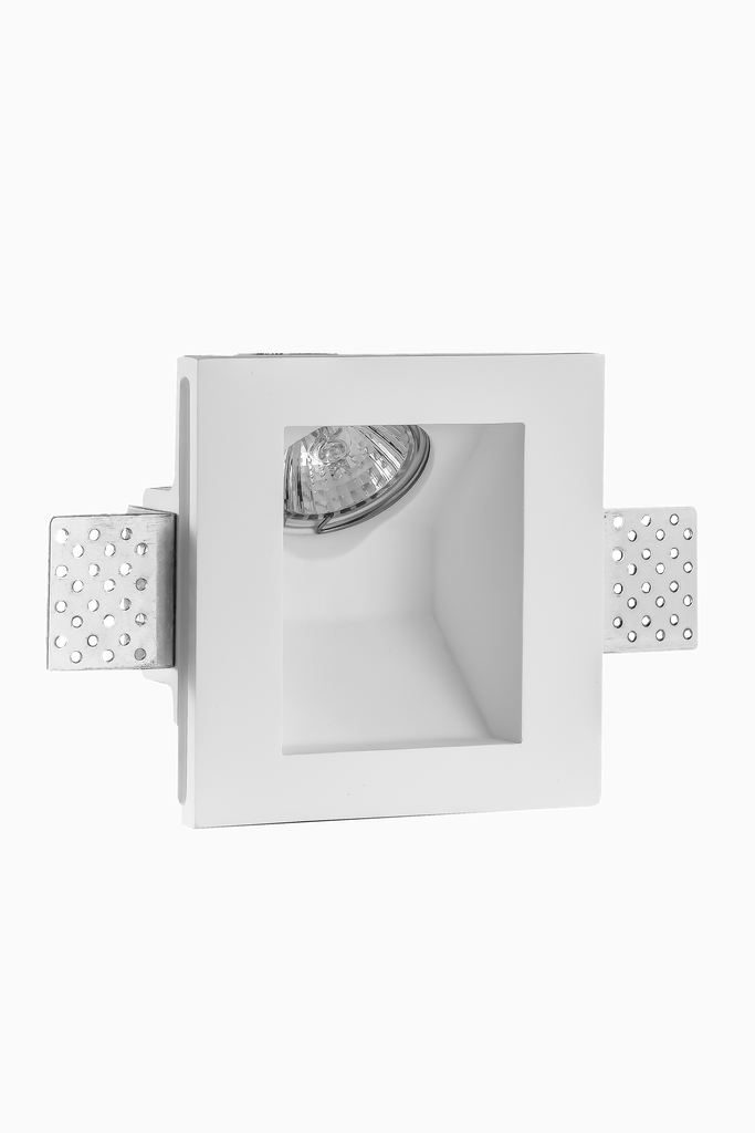 EMPOTRABLE KIAT ESCAYOLA CUADRADO.ASIM 122x122mm GU10 BLANCO