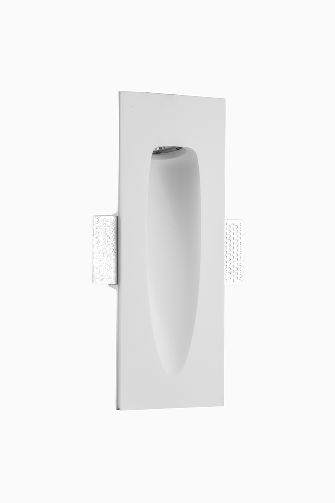 APLIQUE DIRHAM EMP. ESCAYOLA RECT 320x120mm GU-10 BLANCO