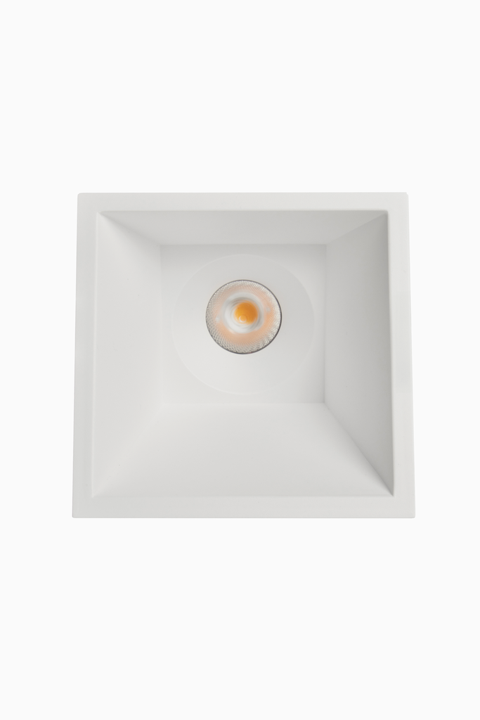 DOWNLIGHT SIRA EMPOTRAR CUADRADO ASIMETRICO 5W 3000K 24º BL DALI/PUSH