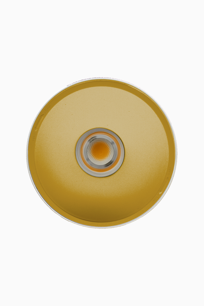 DOWNLIGHT ELSA BLANCO SUPERFICIE 20W 3000K 45º ORO TRIAC