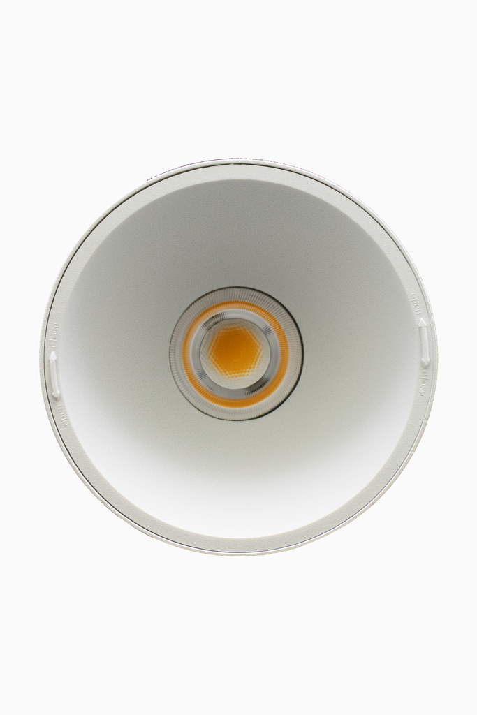 DOWNLIGHT ELSA BLANCO SUPERFICIE 30W 3000K 45º BLANCO TRIAC