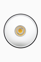 DOWNLIGHT ELSA NEGRO SUPERFICIE 30W 3000K 45º BLANCO S/R