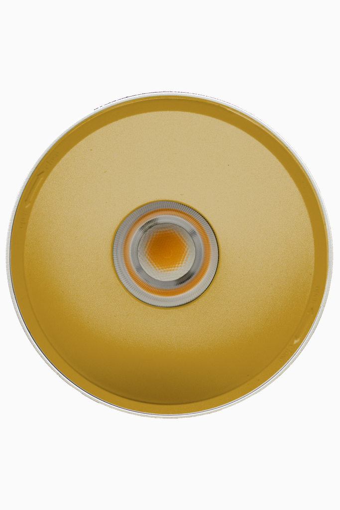 DOWNLIGHT ELSA BLANCO SUPERFICIE 40W 4000K 30º ORO TRIAC