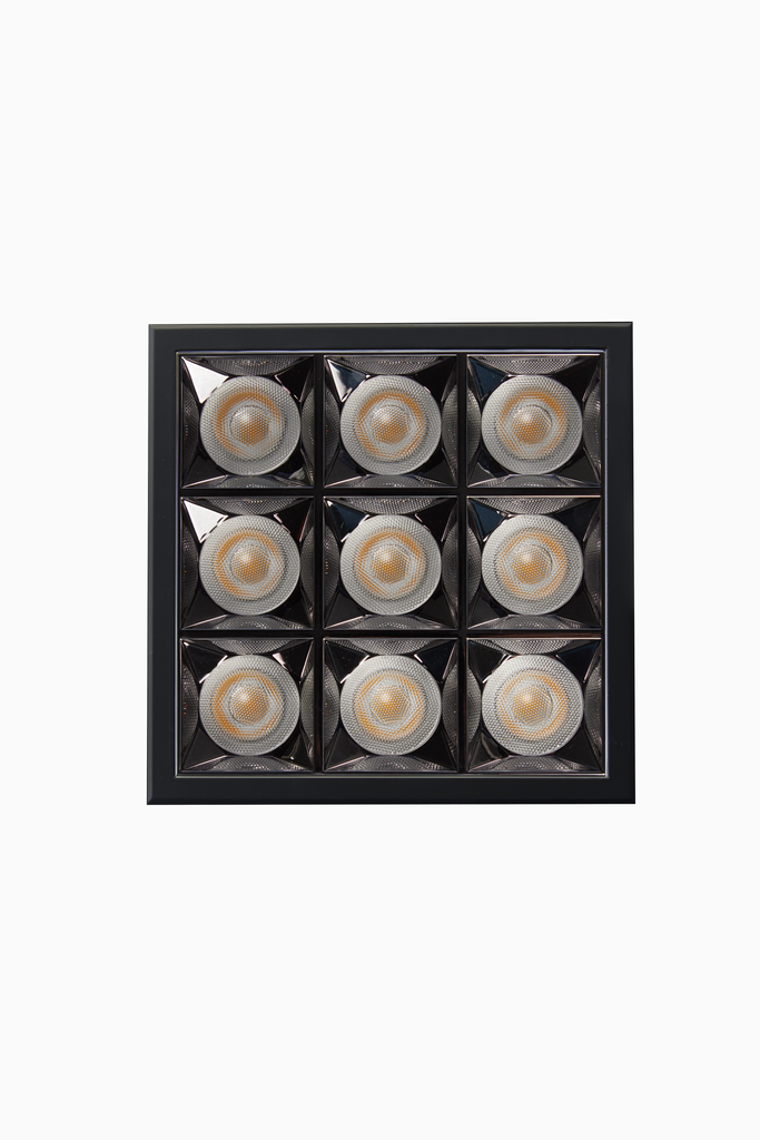 LINEAR ORNA 36W 4000K NEGRO REFLECTOR NEGRO 38º DALI/PUSH