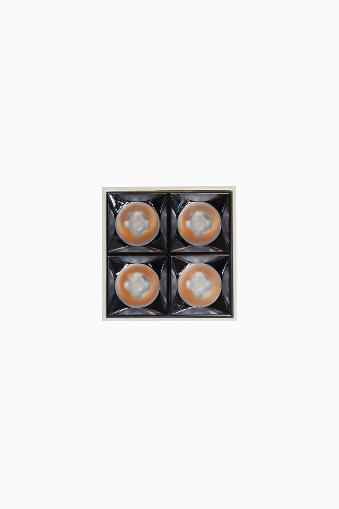 LINEAR ORNA 15W SUPERFICIE 4000K BLANCO REFLECTOR NEGRO 50º TRIAC