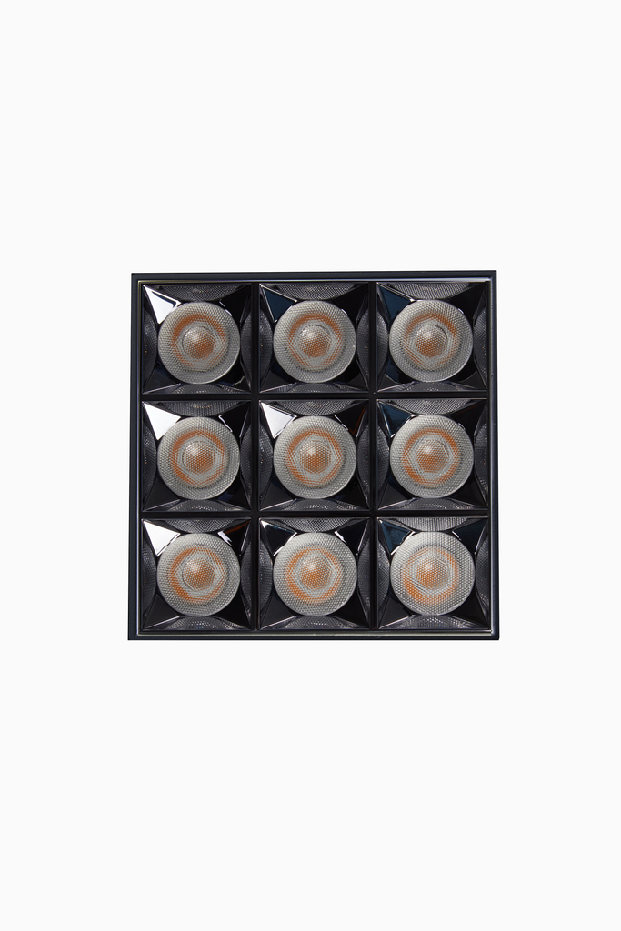LINEAR ORNA 36W SUPERFICIE 4000K NEGRO REFLECTOR NEGRO 12º DALI/PUSH