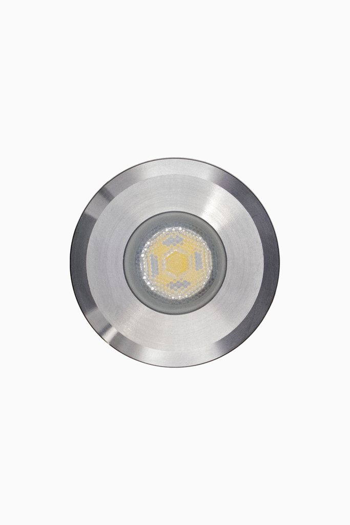 BALIZA PILEA EMPOTRAR REDONDO IP67 1W 30° 4000K ALUM