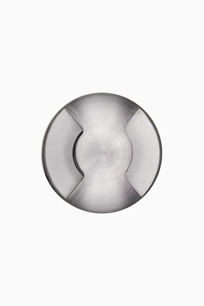 BALIZA PILEA EMPOTRAR REDONDO 2 SALIDAS IP67 1W 70° 3000K ALUM