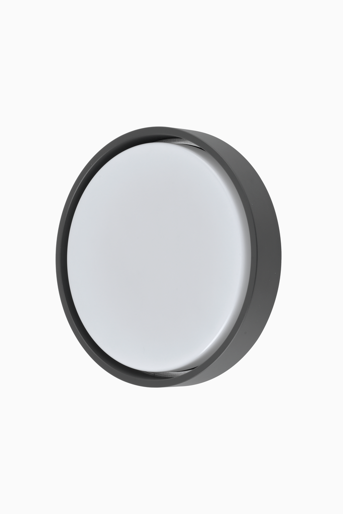 APLIQUE SYLAR 18W IP65 3000K GRIS OSCURO