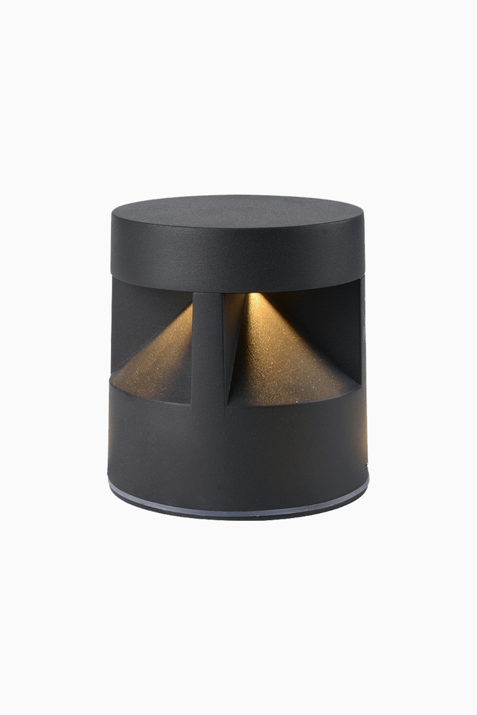 BALIZA LEXIE 4 SALIDAS IP54 8W 115mm 3000K ANTRACITA
