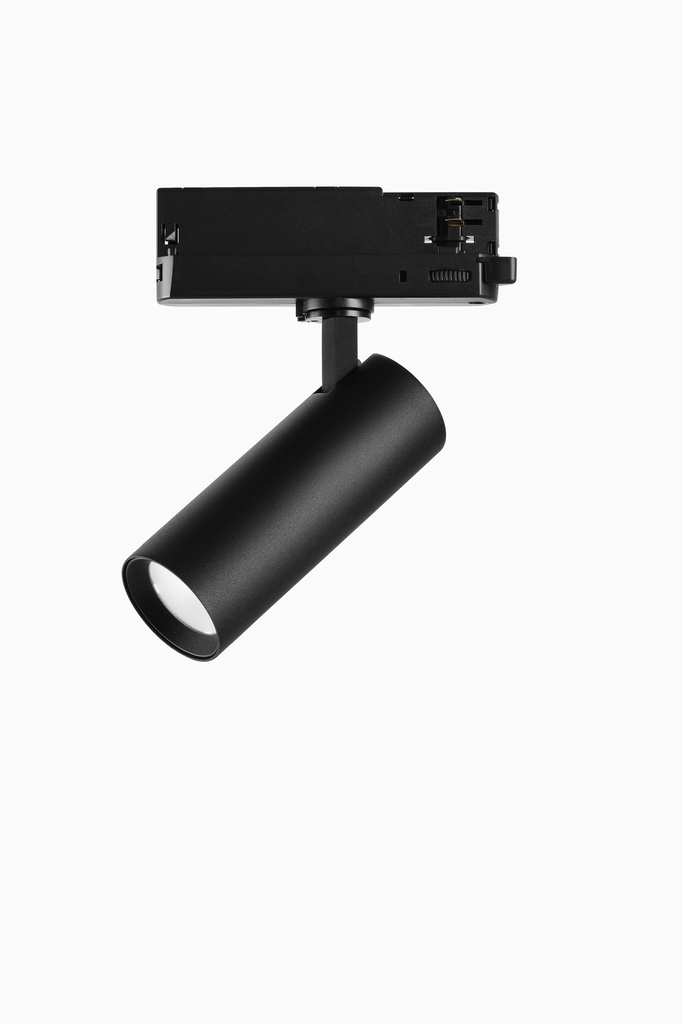 PROYECTOR ARIES CARRIL 10W 45º SWITCH 3CCT NEGRO