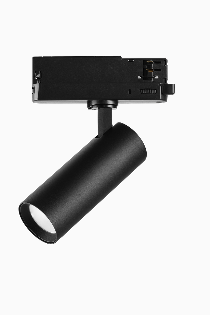 PROYECTOR ARIES CARRIL 20W 60º SWITCH 3CCT NEGRO