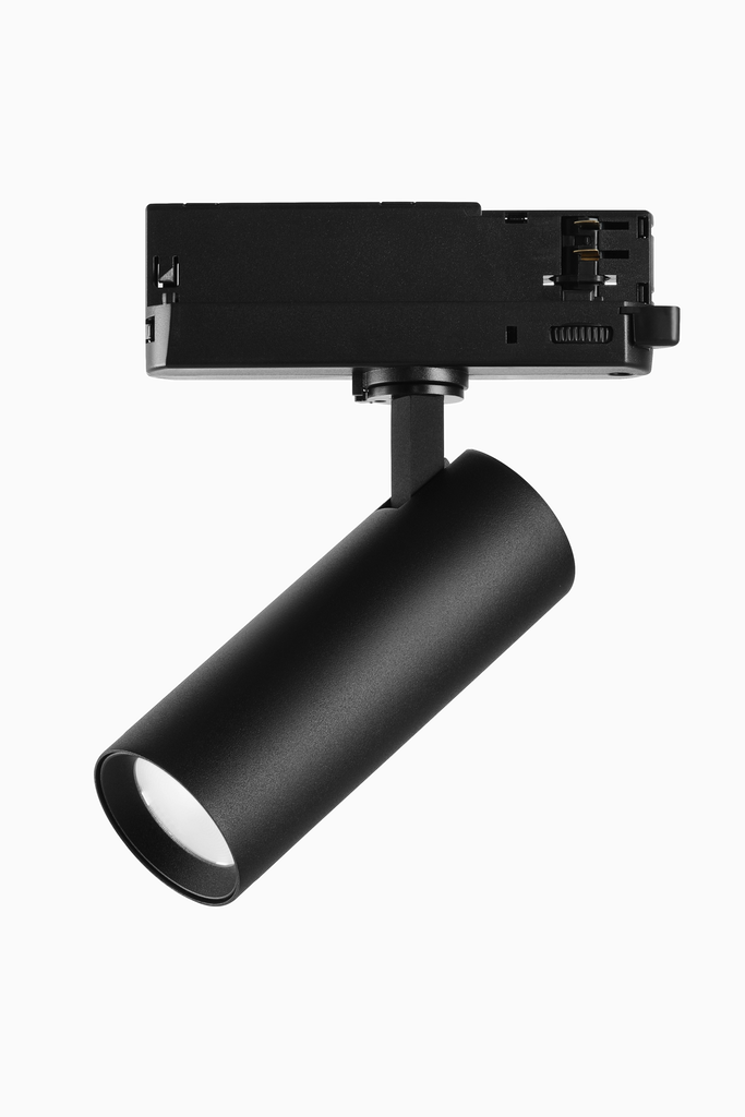PROYECTOR ARIES CARRIL 30W 45º SWITCH 3CCT NEGRO DALI