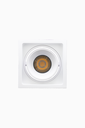 DOWNLIGHT DELIA CUADRADO 7W 3CCT 15º BLANCO TRIAC