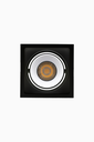DOWNLIGHT DELIA CUADRADO 7W 3CCT 36º NEGRO/ BLANCO SR