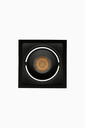 DOWNLIGHT DELIA CUADRADO 7W 3CCT 36º NEGRO SR