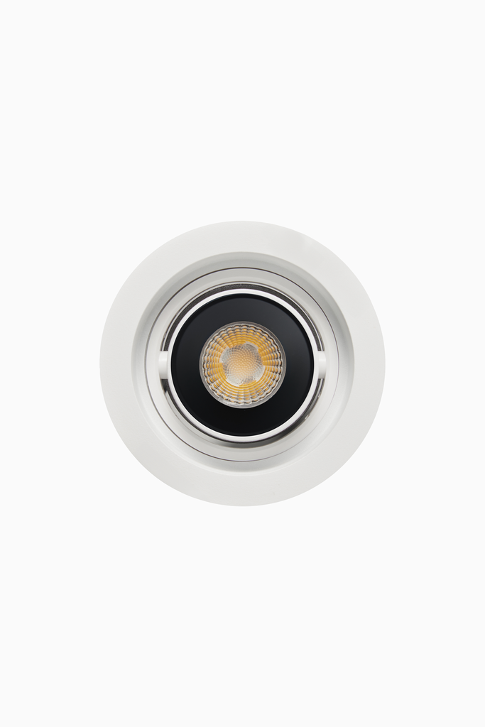 DOWNLIGHT DELIA REDONDO 7W 3CCT 15º BLANCO/NEGRO 1-10V