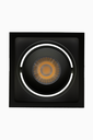 DOWNLIGHT DELIA CUADRADO 30W 3CCT 15º NEGRO SR