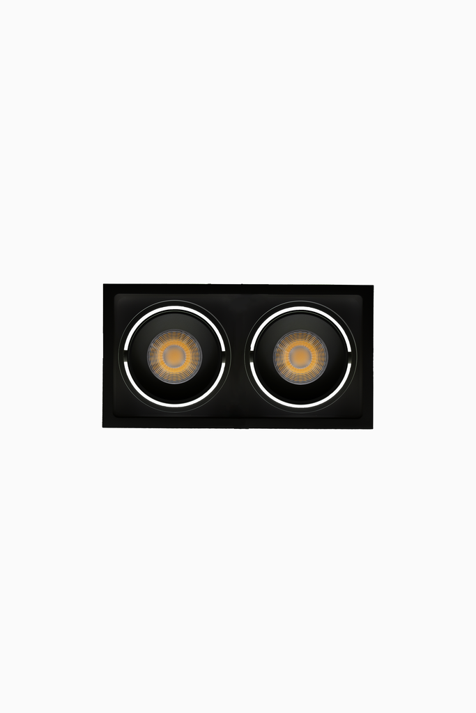 DOWNLIGHT DELIA MARCO 2x7W 3CCT 15º NEGRO TRIAC