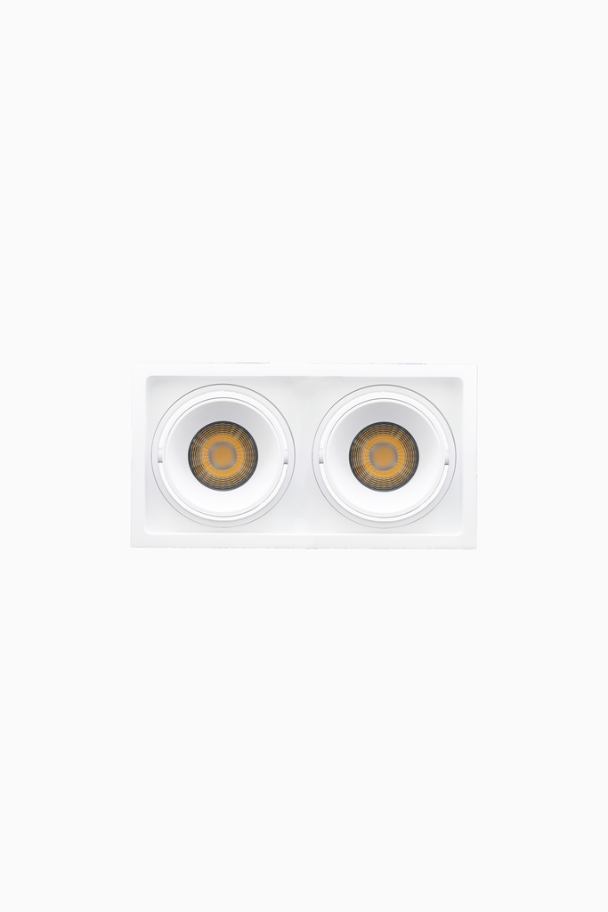 DOWNLIGHT DELIA MARCO 2x7W 3CCT 36º BLANCO 1-10V