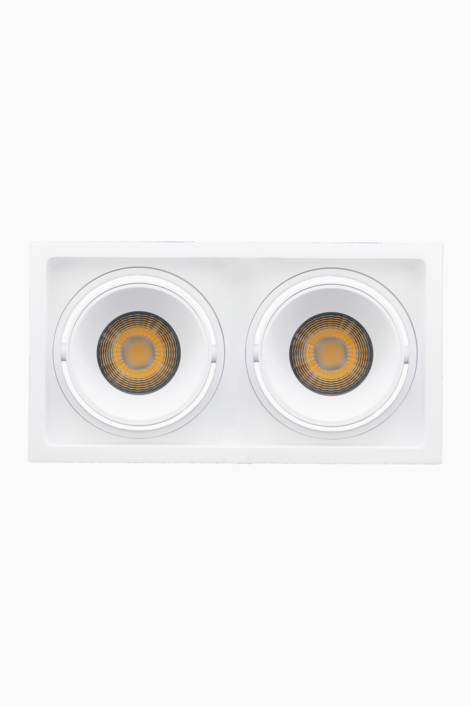 DOWNLIGHT DELIA MARCO 2x30W 3CCT 15º BLANCO TRIAC