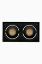 DOWNLIGHT DELIA MARCO 2x30W 3CCT 15º NEGRO 1-10V