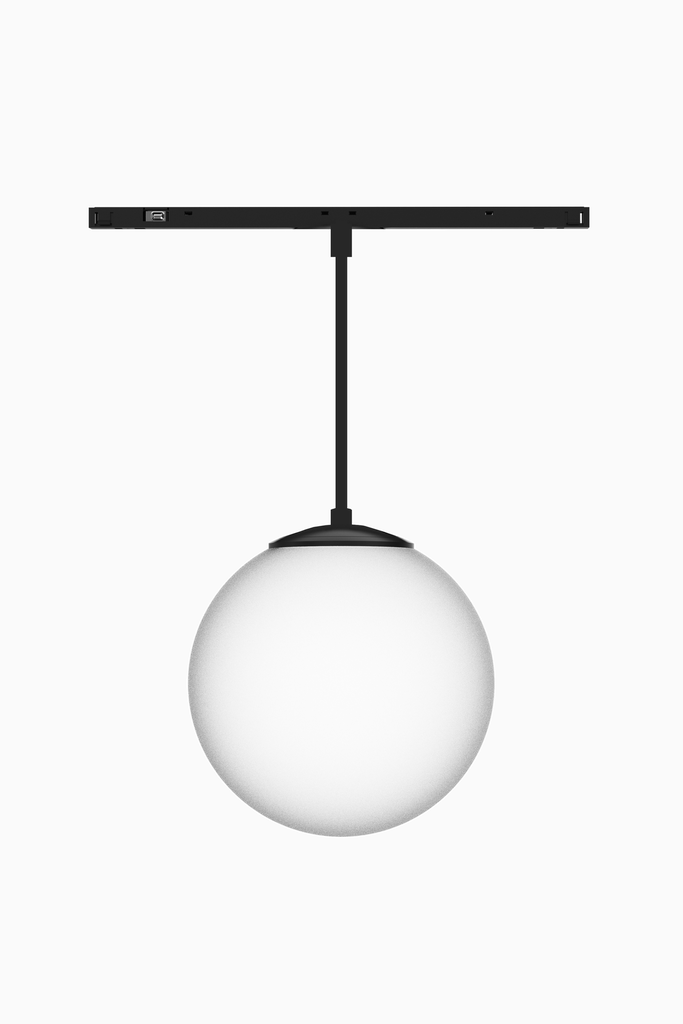 ESFERA COLGANTE TRACK LIGHT MARKO 48V 8W 2700K NEGRO ON/OFF