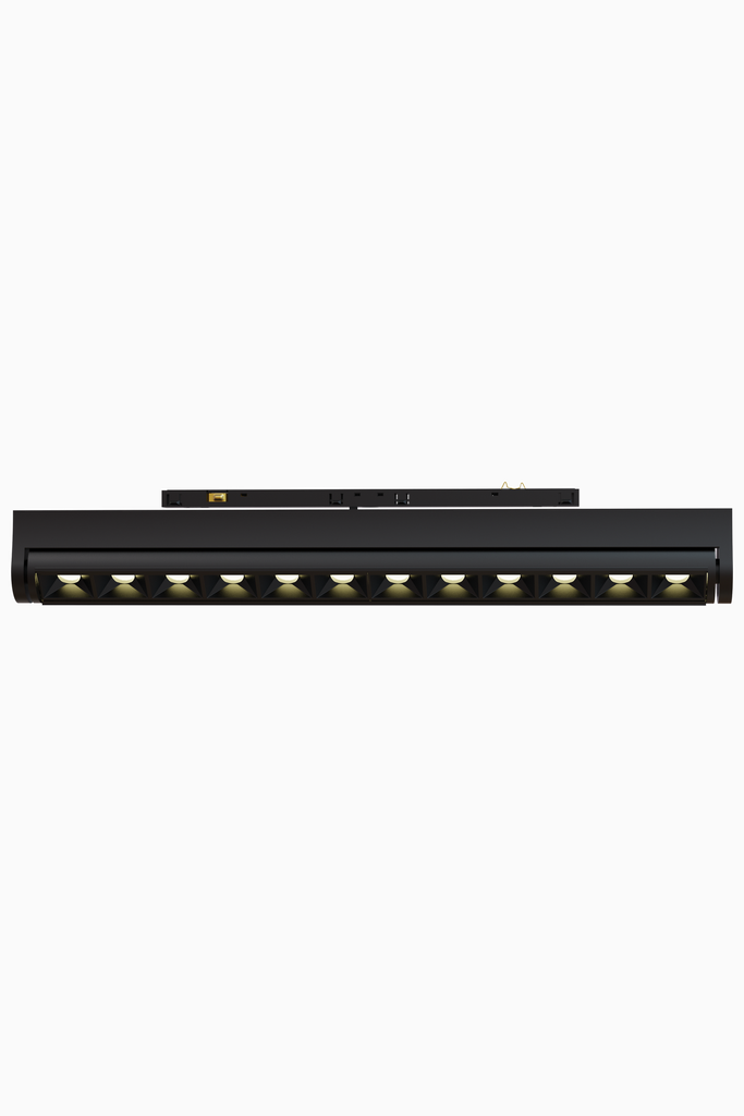 LINEAL GRILLE ABATIBLE TRACK LIGHT MARKO 48V 10W 2700K NEGRO 24º ON/OFF