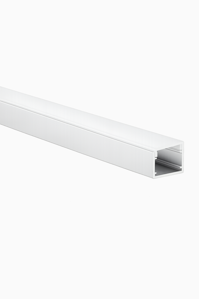 PERFIL ALUM. SUPERFICIE BAKU 2m BLANCO