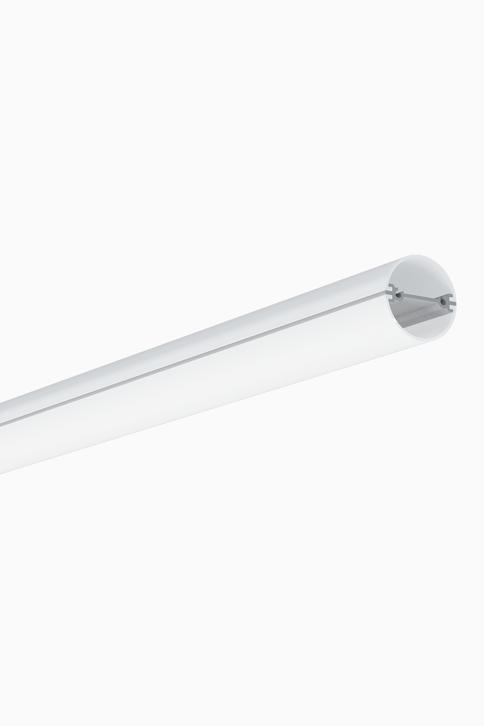 PERFIL ALUM. SUPERFICIE-SUSPENSION TURIN 2m BLANCO