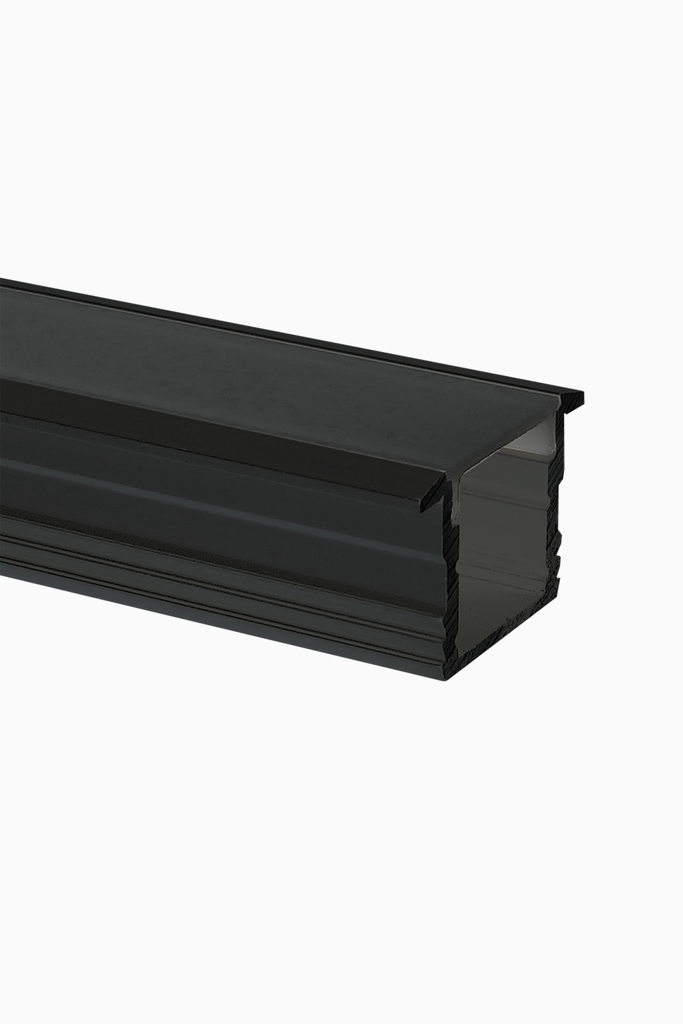 PERFIL ALUM. EMPOTRAR MONTERREY 2m NEGRO