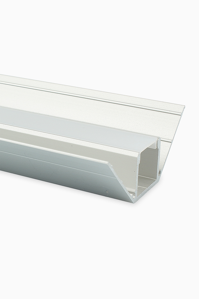 PERFIL ALUM. ARQUITECT BERNA 2m PLATA