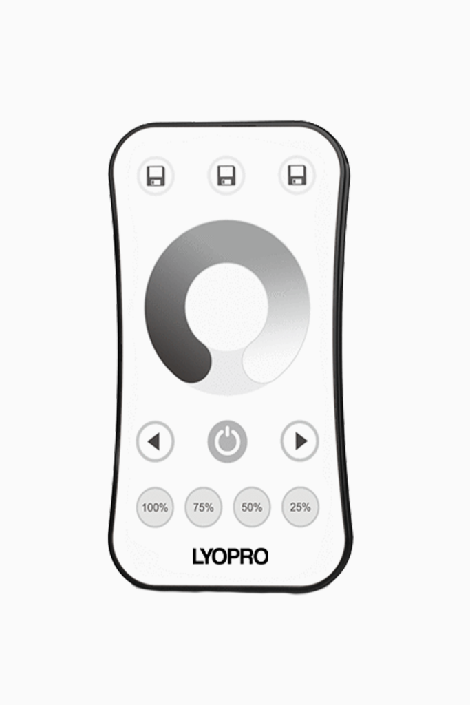 MANDO MONOCOLOR 4 ZONAS