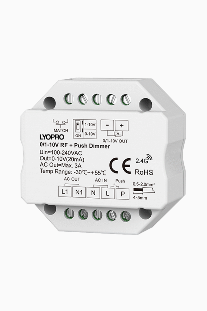 REGULADOR 0/1-10V PARA 1 LUMINARIA