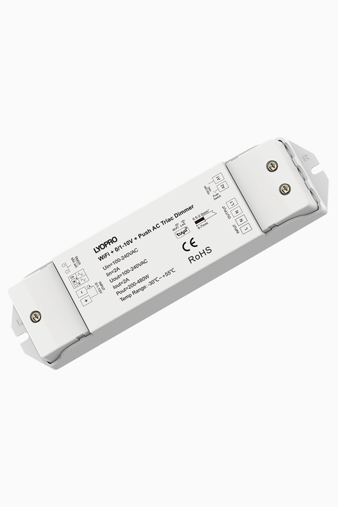 SYSTEMA TUYA REGULADOR 0/1-10V A AC TRIAC 2A