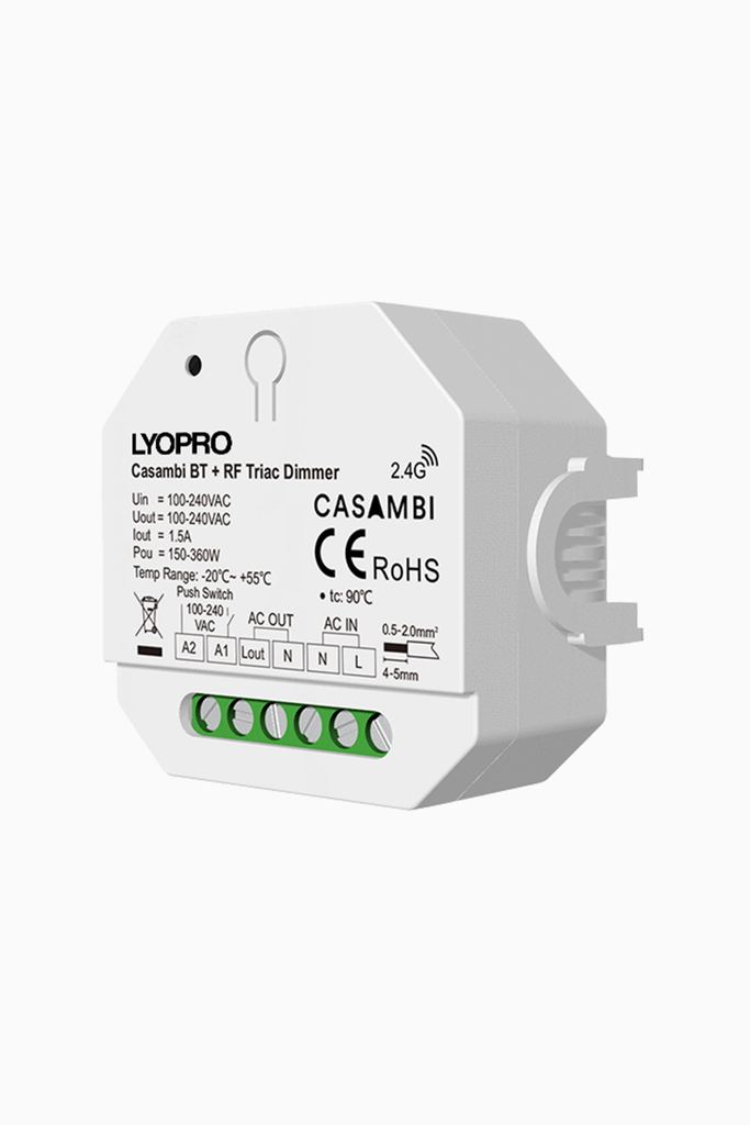 CONTROLADOR CASAMBI REGULACION TRIAC 230V