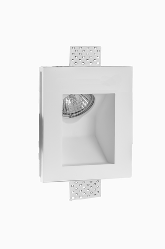 [60150] APLIQUE WAT EMP. ESCAYOLA CUADRADO 170x142mm 1W 3000K BLANCO