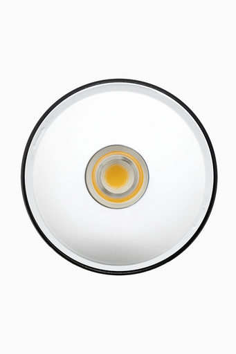 [60516BC] DOWNLIGHT ELSA NEGRO SUPERFICIE 30W 4000K 45º BLANCO DALI/PUSH