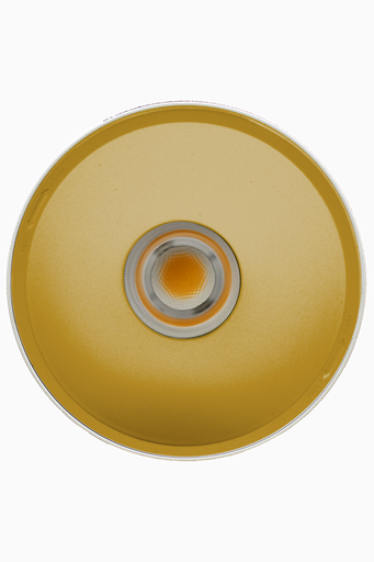 [60518OSR] DOWNLIGHT ELSA BLANCO SUPERFICIE 40W 3000K 30º ORO S/R