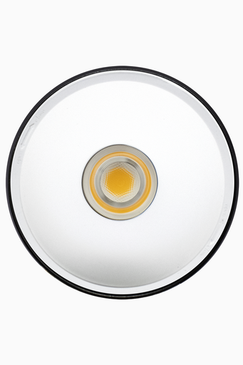 [60521BC] DOWNLIGHT ELSA NEGRO SUPERFICIE 40W 3000K 30º BLANCO DALI/PUSH