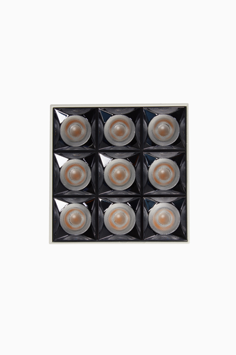[6068312A] LINEAR ORNA 36W SUPERFICIE 3000K BLANCO REFLECTOR NEGRO 12º TRIAC