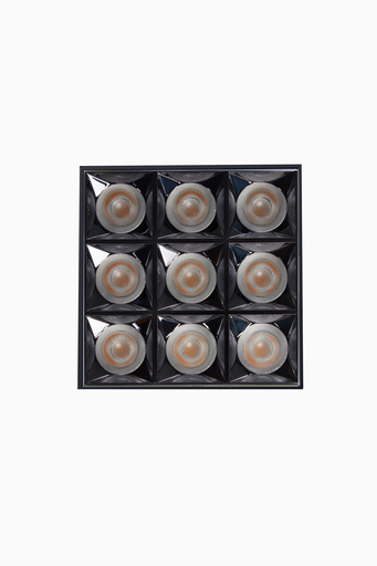 [6068938SR] LINEAR ORNA 36W SUPERFICIE 3000K NEGRO REFLECTOR NEGRO 38º S/R