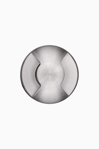 [61060] BALIZA PILEA EMPOTRAR REDONDO 2 SALIDAS IP67 1W 70° 4000K ALUM