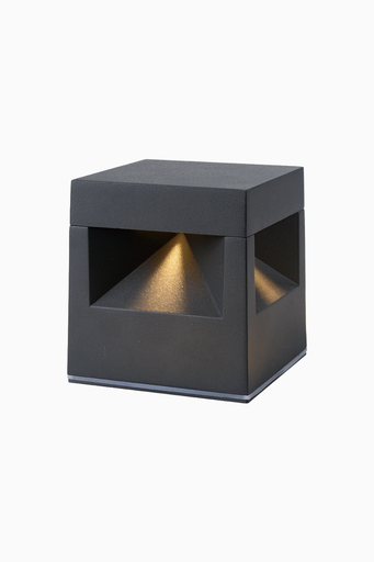 [61156] BALIZA ARIA 4 SALIDAS IP54 8W 115MM 3000K ANTRACITA