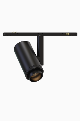 [66006] PROYECTOR TRACK LIGHT MARKO 48V 7W 2700K NEGRO ZOOM 15-45º ON/OFF