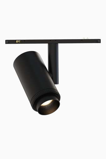 [66021] PROYECTOR TRACK LIGHT MARKO 48V 15W 2700K NEGRO ZOOM 15-45º DALI