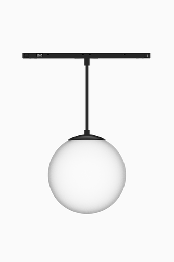 [66123] ESFERA COLGANTE TRACK LIGHT MARKO 48V 8W 3000K NEGRO ON/OFF